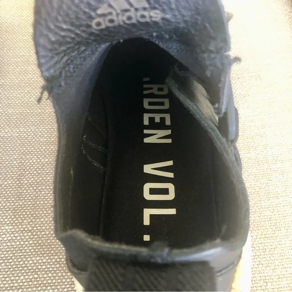 Adidas Harden Vol 2 LS Buckle Sneakers Black and White Size 8 - Picture 11 of 15